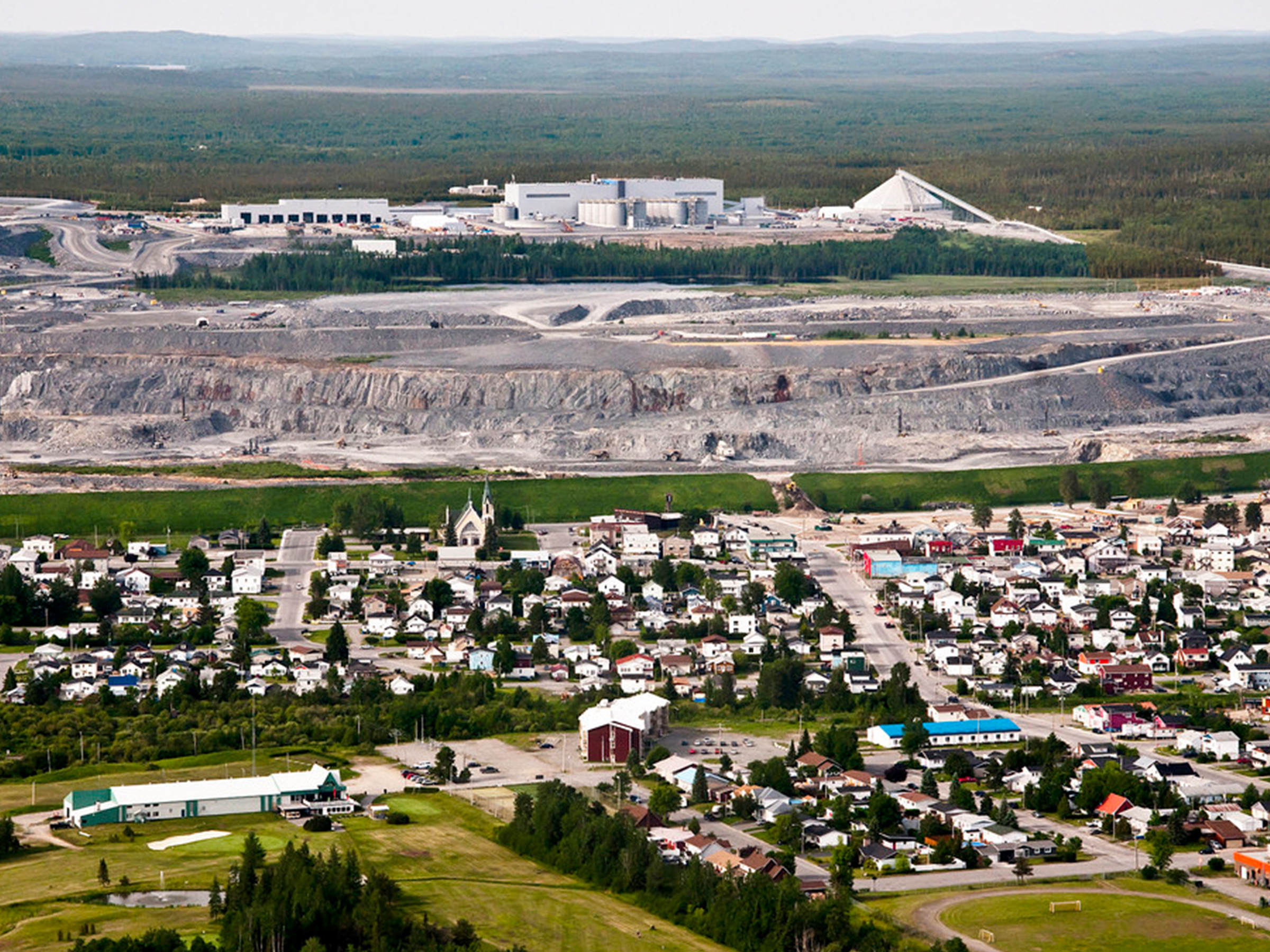 Mina Malarética Canadiense