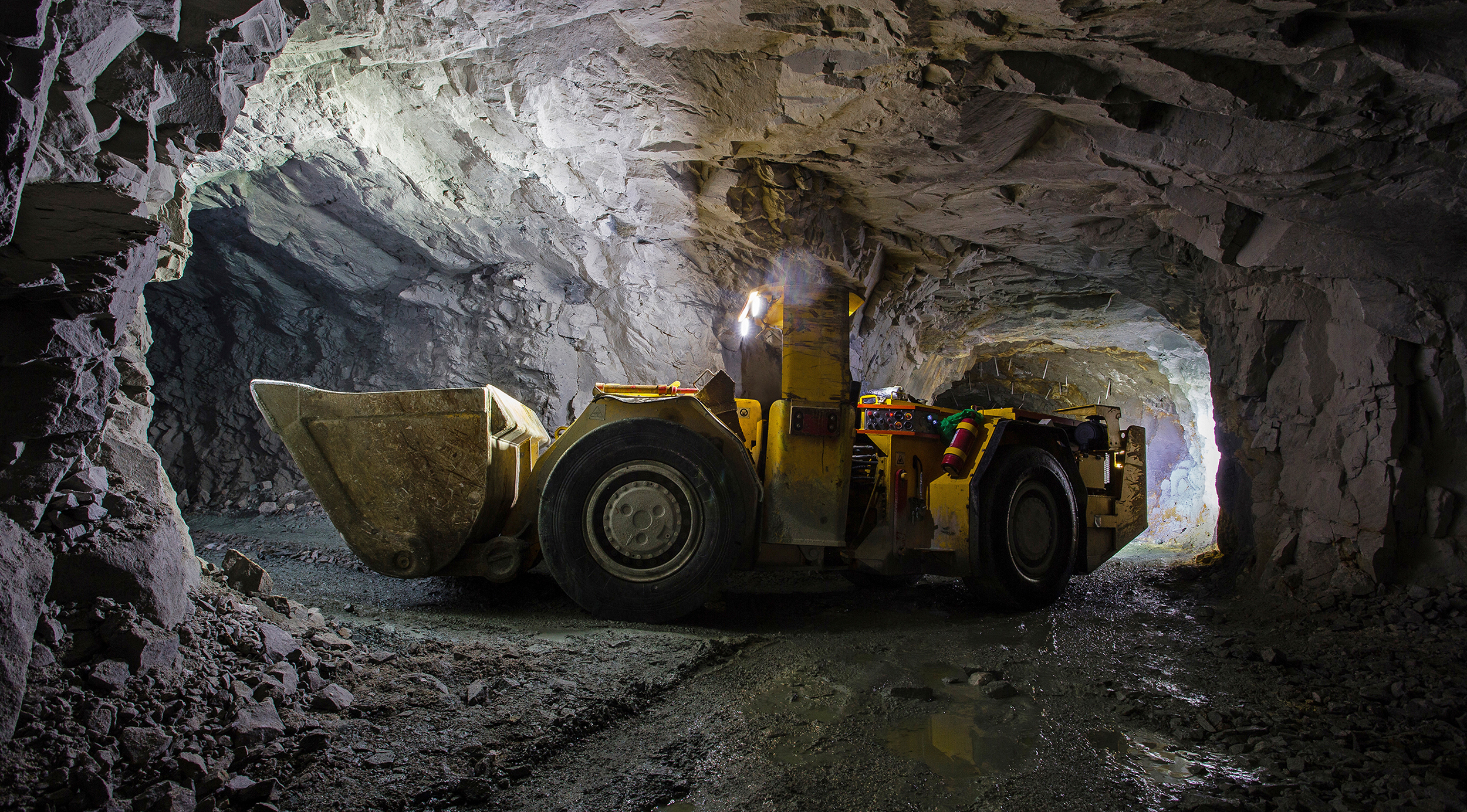 TeleOp Multi dans une mine d'or souterraine
